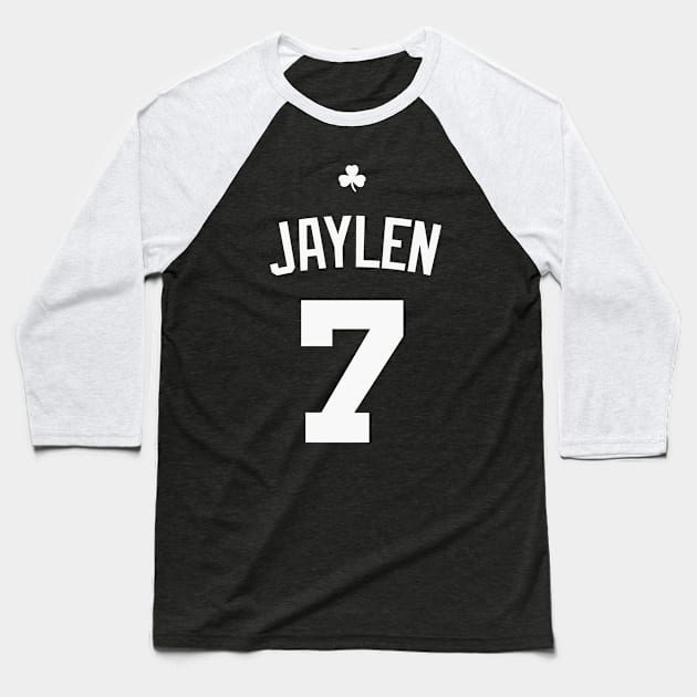 Jaylen Brown Baseball T-Shirt by telutiga